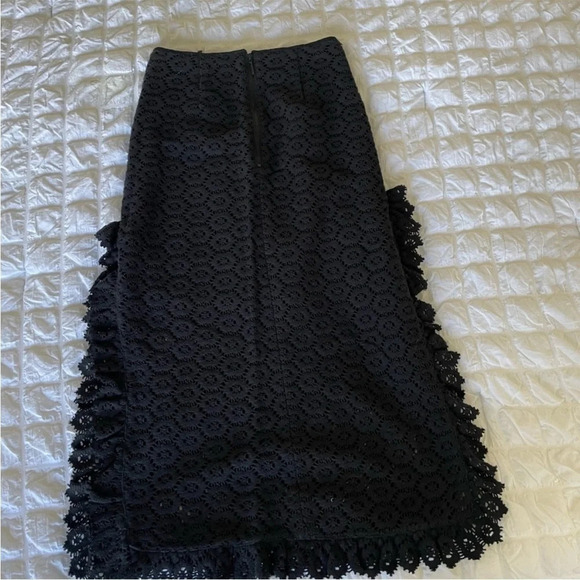 Alice McCall black lace  Golden midi skirt - Picture 5 of 10